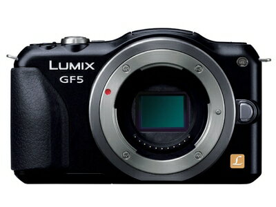 【商品名】パナソニック(Panasonic) ミラーレス一眼カメラ ルミックス GF5 ボディ 1210万画素 エスプリブラック DMC-GF5-K（中古品）中古品の特性上、外箱,取り扱い説明書等は基本的には付属いたしません（付属しているものもございます）。商品として問題があるものではございません、動作いたします。また、商品名に【付属、特典、○○付き、ダウンロードコード】等の記載があっても中古品の場合は基本的にこれらは付属致しません。当店の中古品につきましては商品チェックの上、動作に問題がないものを取り扱っております。ご安心いただきました上でご購入ください。【ご注文〜発送完了までの流れ】ご注文は24時間365日受け付けております。ご注文後いただきました後に当店から注文確認メールが送信されます。発送までの期間といたしましては、ご決済完了後より2〜5営業日となります。発送完了後に発送通知番号記載のメールが送付されます。【ご注意事項】当店はお客様都合によるご注文・ご決済後のキャンセル・返品はお受けしておりません。ご承知おきのうえご注文をお願いいたします。当店は一部商品を他モール等と併売させていただいております。完売の際はご連絡させていただきます。予めご承知おきのほどお願いいたします。