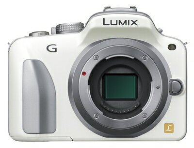 【中古】 パナソニック ルミックス ミラーレス一眼カメラ/ボディ フルハイビジョンムービー一眼 シェルホワイト DMC-G3-W