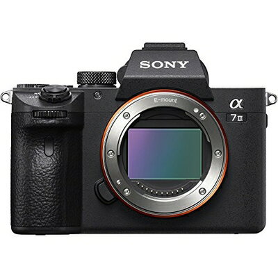 【中古】 ソニー(SONY) フルサイズ ミラーレス一眼カメラ α7III ボディ(レンズなし) ブラック ILCE-7M3