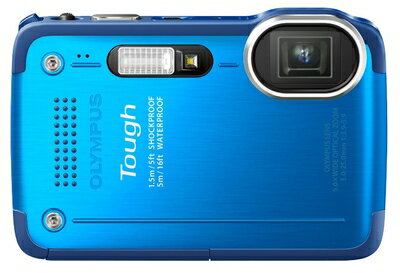 【中古】 OLYMPUS デジタルカメラ STYLUS TG-630 1200万画素 裏面照射型CMOS 防水性能5m ブルー TG-630 BLU