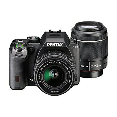 【中古】 PENTAX デジタル一眼レフ PENTAX K-S2 ダブルズームキット (ブラック) PENTAX K-S2 WZOOMKIT (BLACK) 11612