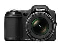 【中古】 Nikon デジタルカメラ COOLPIX L820 光学30倍ズーム 有効画素数1605万画素 ブラック L820BK(2)