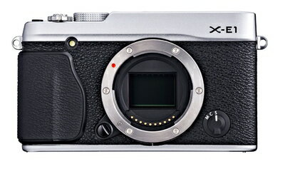 【中古】 FUJIFILM ミラーレス一眼レフカメラ X-E1 ボディ 1630万画素 シルバー FX-X-E1S