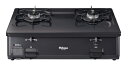 【中古】 パロマ グリルなし シンプル テーブルコンロ 59cmタイプ (右強火) (ブラック) (都市ガス用) PA-210B-R-13A