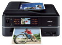 【中古】 EPSON Colorio インクジェット複合機 EP-903F 有線・無線LAN標準搭載 カンタンLEDナビ搭載 FAX搭載 前面二段給紙カセット ...