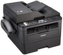 【中古】 ブラザー レーザープリンター 複合機 A4モノクロ FAX-L2710DN (30PPM/FAX/ADF/両面印刷/有線LAN/受話器)