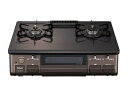 【中古】 パロマ ガステーブル 水無し片面焼き 3つの安心機能搭載 59cm プロパンガス(LPG) 右強火 IC-S806BM-R-LPG ブラウン