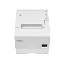 【中古】 エプソン レシートプリンター TM-T88VII(USB/パラレル/有線LAN) (ホワイト)