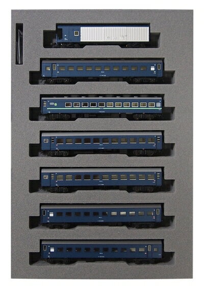 【中古】 KATO Nゲージ 43系 夜行急行 八甲田 基本 7両セット 10-1235 鉄道模型 客車