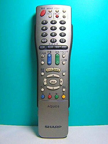 【商品名】シャープ テレビリモコン GA632WJSA（中古品）中古品の特性上、外箱,取り扱い説明書等は基本的には付属いたしません（付属しているものもございます）。商品として問題があるものではございません、動作いたします。また、商品名に【付属、特典、○○付き、ダウンロードコード】等の記載があっても中古品の場合は基本的にこれらは付属致しません。当店の中古品につきましては商品チェックの上、動作に問題がないものを取り扱っております。ご安心いただきました上でご購入ください。【ご注文〜発送完了までの流れ】ご注文は24時間365日受け付けております。ご注文後いただきました後に当店から注文確認メールが送信されます。発送までの期間といたしましては、ご決済完了後より2〜5営業日となります。発送完了後に発送通知番号記載のメールが送付されます。【ご注意事項】当店はお客様都合によるご注文・ご決済後のキャンセル・返品はお受けしておりません。ご承知おきのうえご注文をお願いいたします。当店は一部商品を他モール等と併売させていただいております。完売の際はご連絡させていただきます。予めご承知おきのほどお願いいたします。