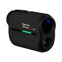 【中古】 Shot Navi(ショットナビ) ゴルフ レーザー距離測定器 Voice Laser Red Leo BK 視認性 赤色OLED採用 高速0.3秒計...