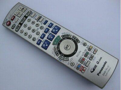 【中古】 パナソニック DVDリモコン EUR7729KLO