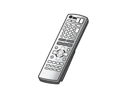 【中古】 Panasonic SD/DVDステレオシステム用リモコン EUR7720LC0