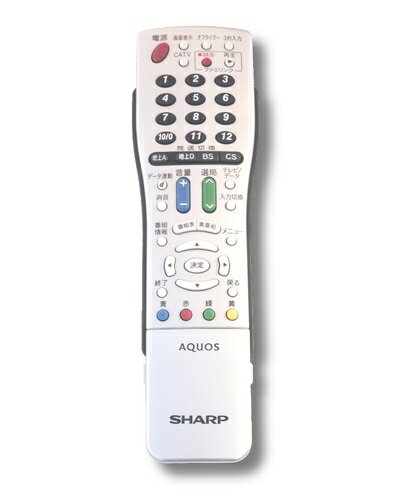 【中古】 シャープ テレビリモコン GA716WJSA