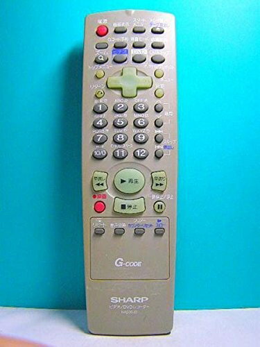 【中古】 シャープ ビデオ・DVDリモコン NA536JD