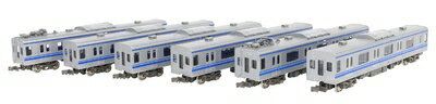 Model Railroad - 【中古】 グリーンマックス Nゲージ 西武20000系 池袋線・20102編成・白ライト 増結用中間車6両セット 動力無し 30970 鉄道模型 電車