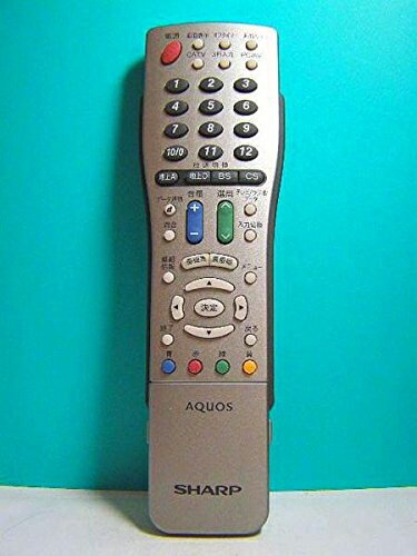 【中古】 シャープ テレビリモコン GA510WJSA