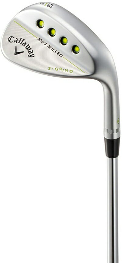 【中古】 キャロウェイ (Callaway) MAC DADDY3 MILLED ウエッジ クロムメッキ 416152101222430 2015 スチール フレックス:S ハンド:right ロフト角:52 シャフト長さ:35.5in 番手:ウエッジ ライ角:64度 バンス:10度