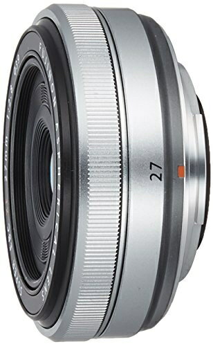 【中古】 富士フイルム(FUJIFILM) 単焦点広角レンズ XF27mmF2.8 S シルバー