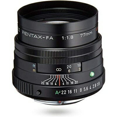 【中古】 smc PENTAX-FA 77mmF1.8 Limited ブラック 中望遠単焦点レンズ 27980