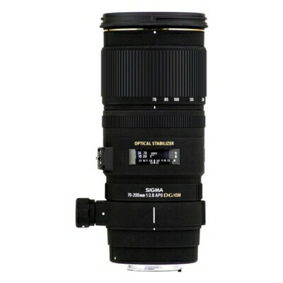 【中古】 SIGMA 望遠ズームレンズ APO 70-200mm F2.8 EX DG OS HSM ニコン用 フルサイズ対応 589554