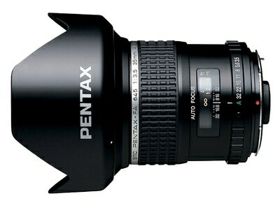 楽天ベアホームズ【中古】 PENTAX 広角〜標準単焦点レンズ FA645 35mmF3.5AL[IF] 645マウント 645サイズ・645Dサイズ 26910