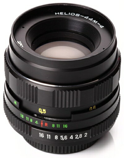 【中古】 ヘリオス44M-4 58mm F2ソビエト製レンズM42マウント