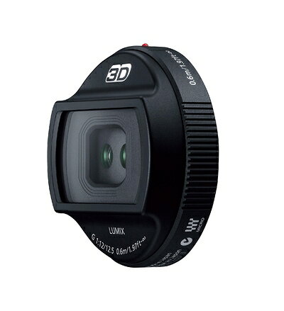 【中古】 パナソニック 単焦点 3Dレンズ マイクロフォーサーズ用 ルミックス G 12....