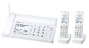 【中古】 パナソニック おたっくす デジタルコードレスFAX 子機2台付き 迷惑電話対策機能搭載 ホワイト KX-PD205DW-W