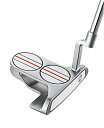 【中古】 オデッセイ (ODYSSEY) 右用 パター WHITE HOT OG 2-Ball BLADE クランクホーゼル (マレットタイプ, 34インチ, ...