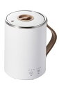 【中古】 エレコム マグカップ型電気なべ 電気ケトル 350mL Cook Mug クックマグ 【 湯沸かし 煮込み 温度調節 タイマー付き 保温 】 スープメ...