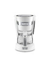 【中古】 デロンギ(DeLonghi) ドリップコーヒーメーカー 0.65L ホワイト アクティブシリーズ ICM14011J-W