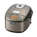 【中古】 【旧モデル/在庫限り】象印 炊飯器 3合 IH式 極め炊き 黒まる厚釜 一人用 保温30時間 ステンレスブラウン NP-GJ05-XT