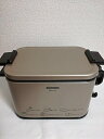 【中古】 象印 あげあげ 電気フライヤー メタリックカカオ EFK-A10-TJ