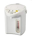 【中古】 タイガー魔法瓶(TIGER) マイコン電気ポット 保温機能 節電タイマー 2.2L アーバンホワイト PDR-G220-WU