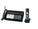 【中古】 パナソニック おたっくす デジタルコードレスFAX 子機1台付き ブラック KX-PW821DL-K