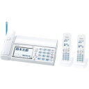 【中古】 パナソニック デジタルコードレス普通紙ファクス(子機2台付き) ホワイト KX-PZ710DW-W