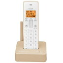 【中古】 シャープ デジタルコードレス電話機 親機のみ 1.9GHz DECT準拠方式 ベージュ系 JD-S06CL-C