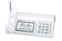 【中古】 パナソニック おたっくす デジタルコードレスFAX 親機のみ 1.9GHz DECT準拠方式 ホワイト KX-PD603D-W