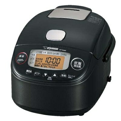 【中古】 象印マホービン 炊飯器 3合 圧力IH式 極め炊き 黒まる厚釜 ブラック NP-RN05-BA