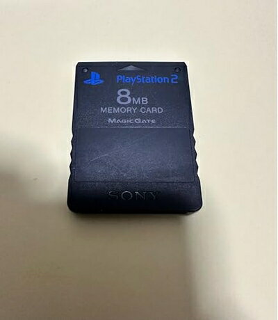 【中古】 PlayStation 2専用メモリーカード (8MB) ミッドナイト・ブルー