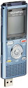 【中古】 OLYMPUS ICレコーダー VoiceTrek 2GB MicroSD対応 MP3/WMA LBL ライトブルー V-821