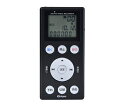 【中古】 山善 キュリオム ボイスレコーダー ラジトル ブラック 幅5.5×奥行2.1×高さ11.5cm YRT-R200(B