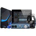 【中古】 PreSonus AudioBox iTwo Studio DTMセット オーディオインターフェイス ヘッドホン マイク Studio One Art...