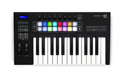 【中古】 novation LAUNCHKEY 25 MK3 MIDIキーボード コントローラー