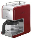 【中古】 デロンギ(DeLonghi) ケーミックス ドリップコーヒーメーカー レッド 6杯用 CMB6-RD
