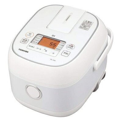 Ih - 3 People - 【中古】 TOSHIBA 小容量 IHジャー炊飯器 【3合炊き】 RC-5XN(W) ホワイト
