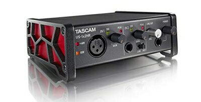 【中古】 TASCAM(タスカム) US-1X2HR 1Mic, 2IN/2OUT 24bit/192kHzハイレゾ USBオーディオ/MIDIインターフェース Youtube 音楽制作 生配信 DTM