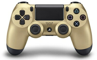 【中古】 ワイヤレスコントローラー (DUALSHOCK 4) ゴールド 【メーカー生産終了】