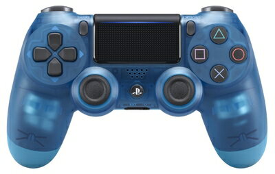 【中古】 ワイヤレスコントローラー (DUALSHOCK 4) ブルー・クリスタル
